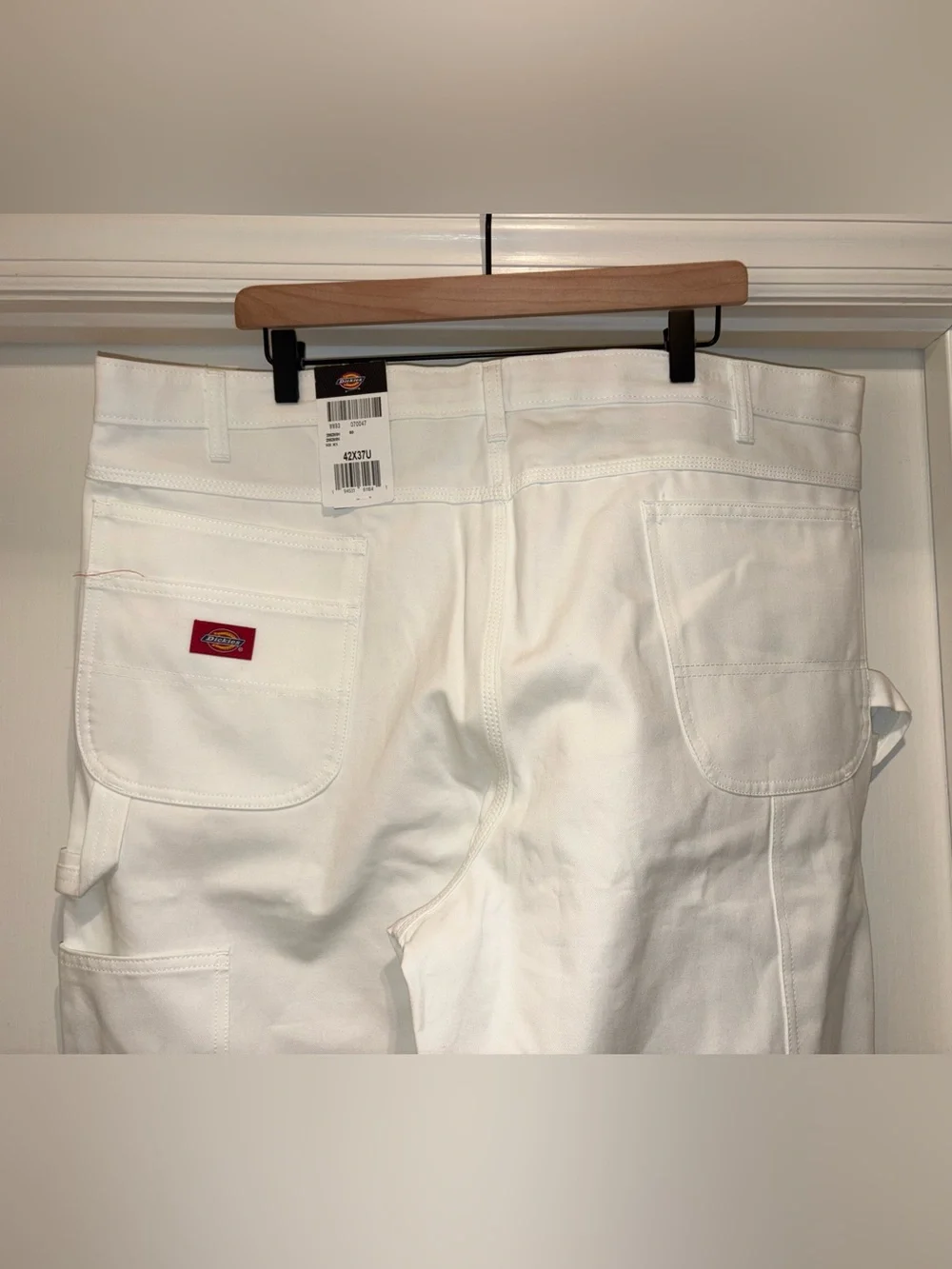 Men’s Dickies white Utility Painter's Pants size 42 x 37 NWT